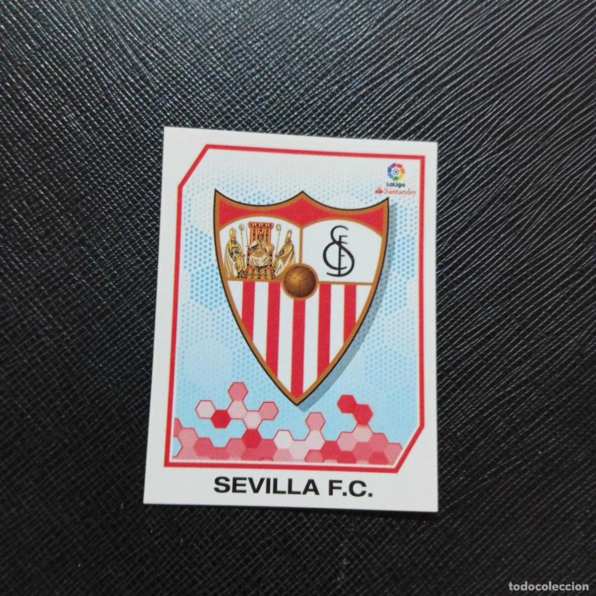 Cromos de f&uacute;tbol: 112 ESCUDO SEVILLA PANINI 2016 2017 CROMO 16 17 FUTBOL LIGA - SIN PEGAR - A215 PG10 B