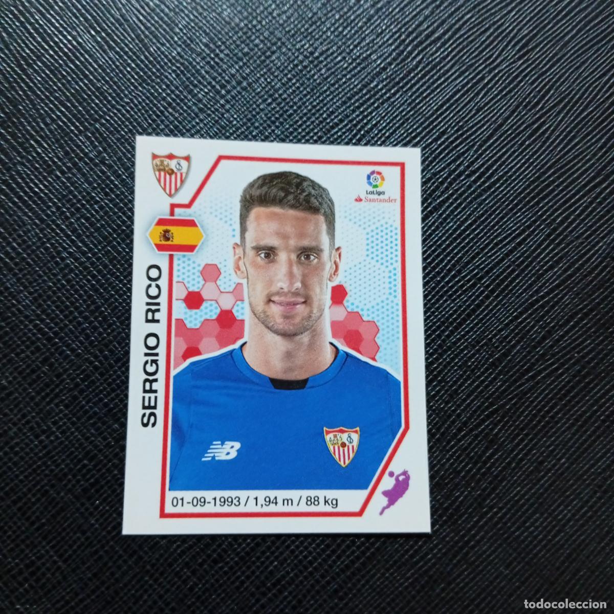 Cromos de f&uacute;tbol: 113 SERGIO RICO SEVILLA PANINI 2016 2017 CROMO 16 17 FUTBOL LIGA - SIN PEGAR - A215 PG10 B