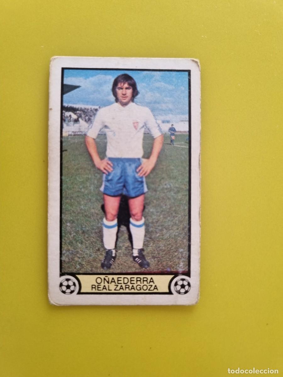 Cromos de f&uacute;tbol: CROMO FUTBOL LIGA ESTE 79 80 1979 1980 NUNCA PEGADO SIN O&Ntilde;AEDERRA REAL ZARAGOZA AR926