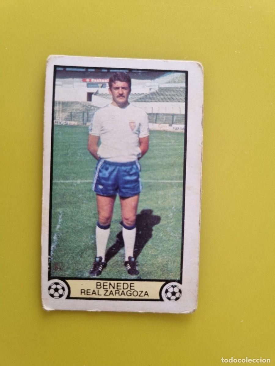 Cromos de f&uacute;tbol: CROMO FUTBOL LIGA ESTE 79 80 1979 1980 NUNCA PEGADO SIN BENEDE REAL ZARAGOZA AR926