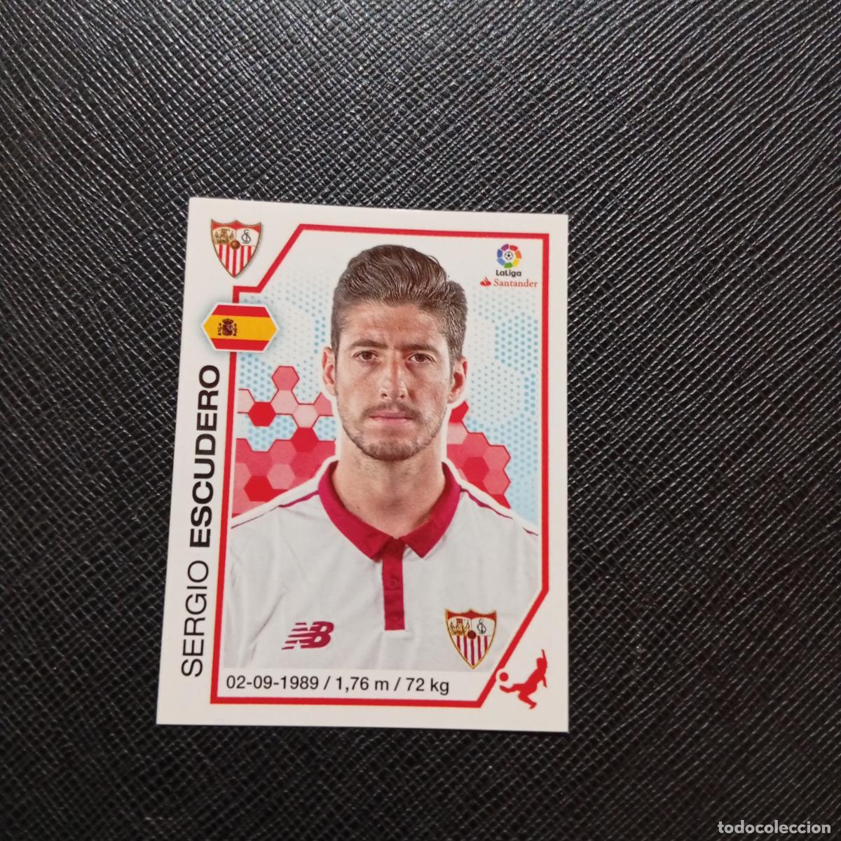Cromos de f&uacute;tbol: 118 ESCUERO SEVILLA PANINI 2016 2017 CROMO 16 17 FUTBOL LIGA - SIN PEGAR - A215 PG9