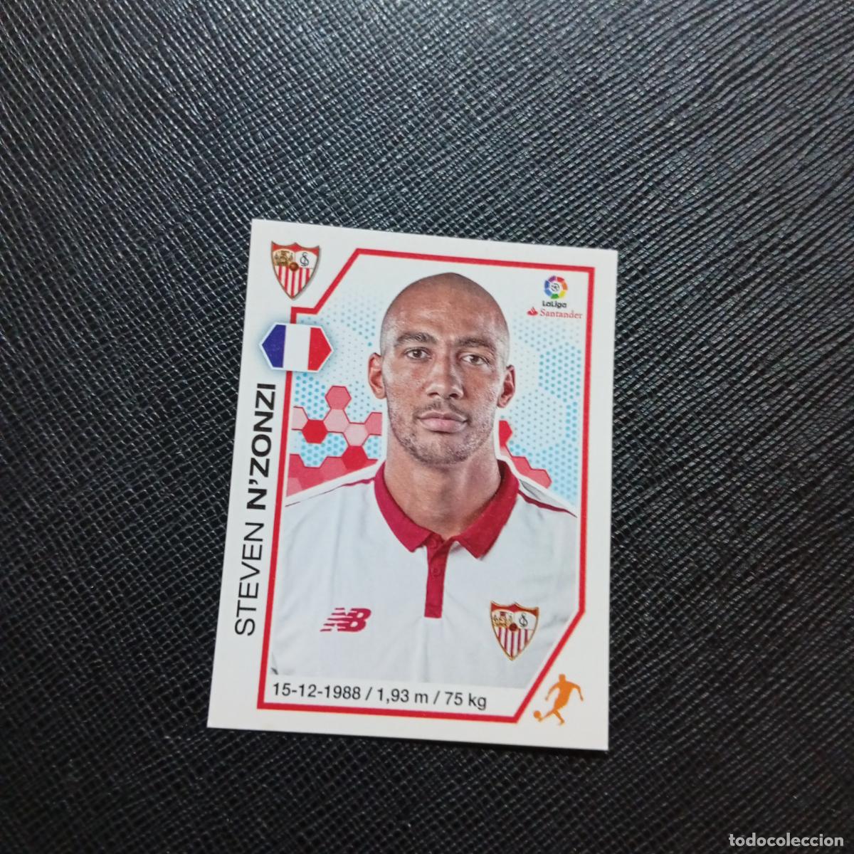 Cromos de f&uacute;tbol: 119 NZONZI SEVILLA PANINI 2016 2017 CROMO 16 17 FUTBOL LIGA - SIN PEGAR - A215 PG9