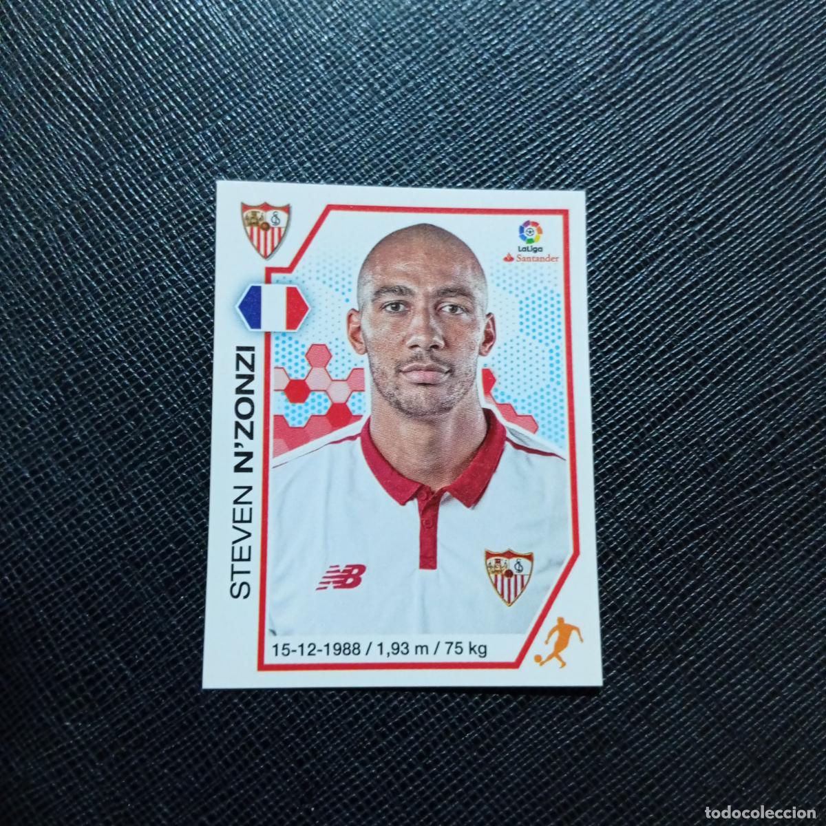 Cromos de f&uacute;tbol: 119 NZONZI SEVILLA PANINI 2016 2017 CROMO 16 17 FUTBOL LIGA - SIN PEGAR - A215 PG9 B