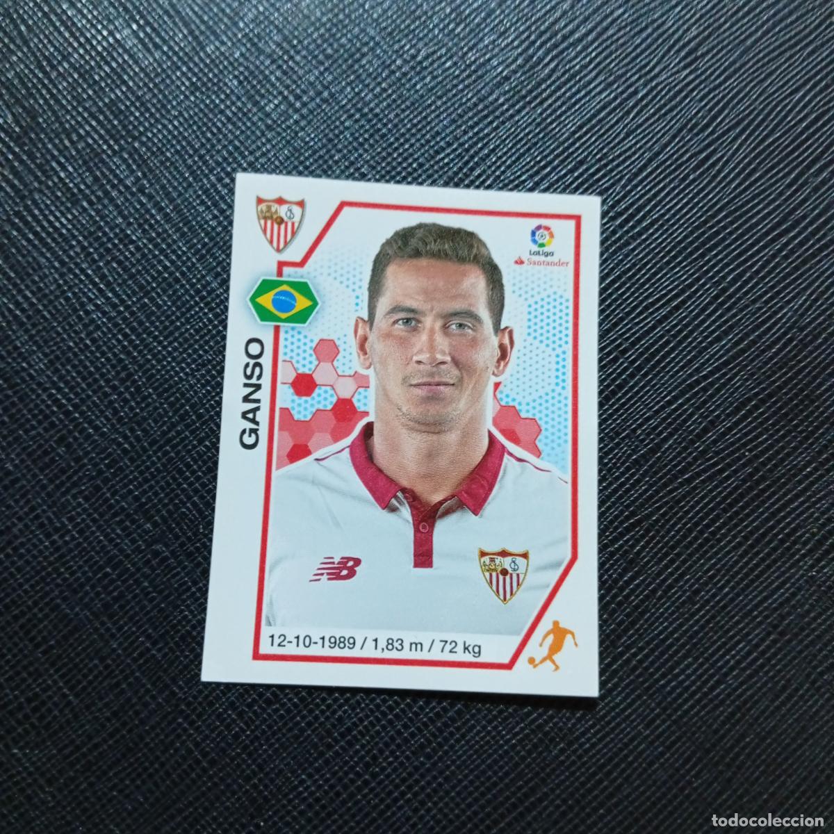 Cromos de Futebol: 122 GANSO SEVILLA PANINI 2016 2017 CROMO 16 17 FUTBOL LIGA - SIN PEGAR - A215 PG10