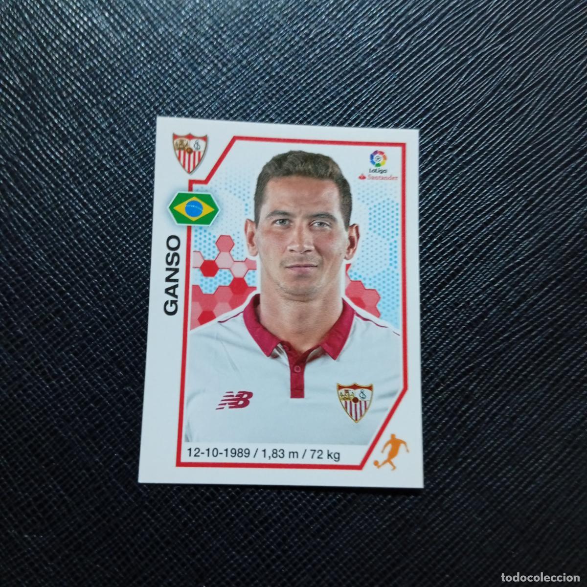 Cromos de Futebol: 122 GANSO SEVILLA PANINI 2016 2017 CROMO 16 17 FUTBOL LIGA - SIN PEGAR - A215 PG11