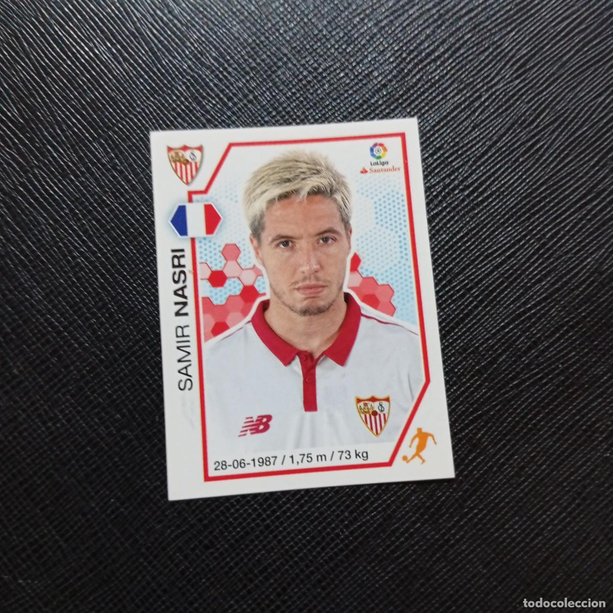 Cromos de Futebol: 123 NASRI SEVILLA PANINI 2016 2017 CROMO 16 17 FUTBOL LIGA - SIN PEGAR - A215 PG11