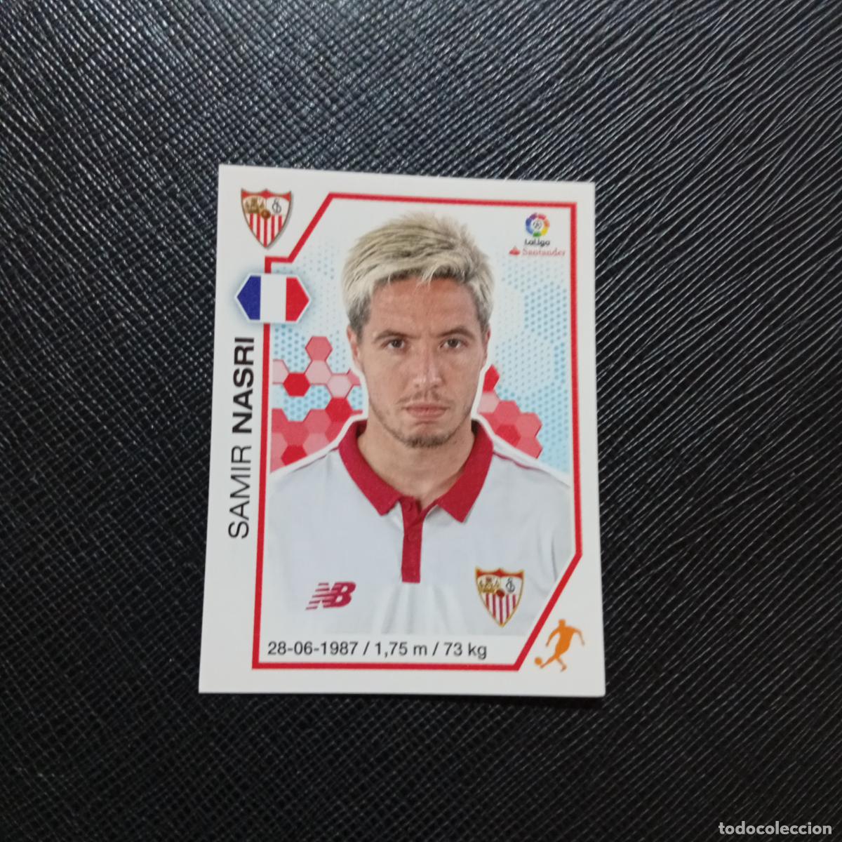 Cromos de Futebol: 123 NASRI SEVILLA PANINI 2016 2017 CROMO 16 17 FUTBOL LIGA - SIN PEGAR - A215 PG11