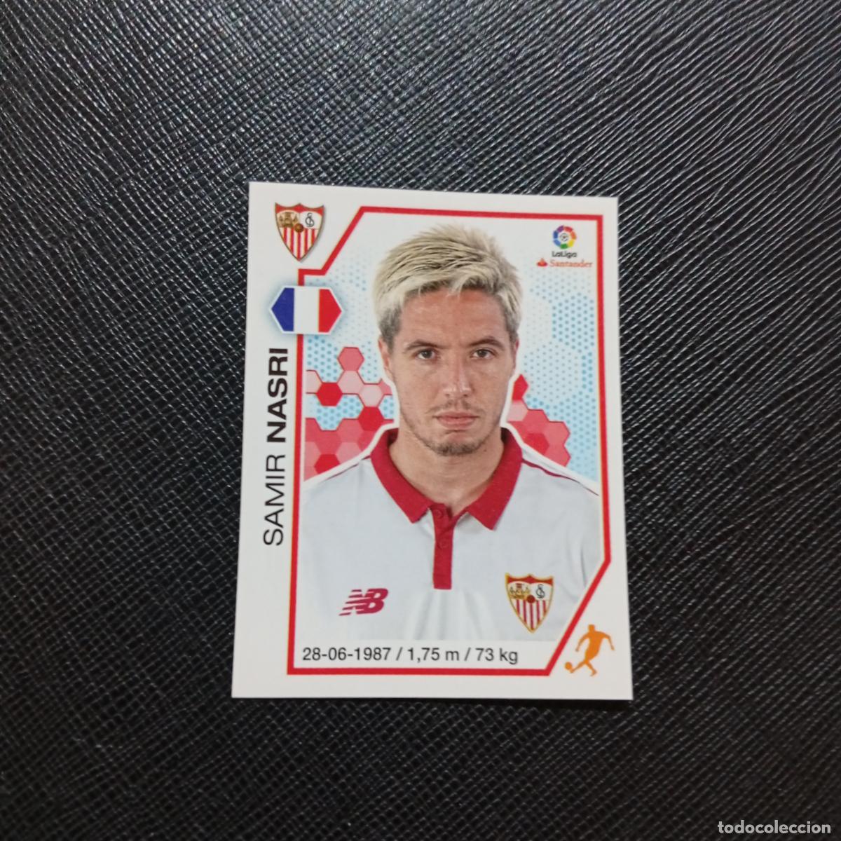 Cromos de Futebol: 123 NASRI SEVILLA PANINI 2016 2017 CROMO 16 17 FUTBOL LIGA - SIN PEGAR - A215 PG10