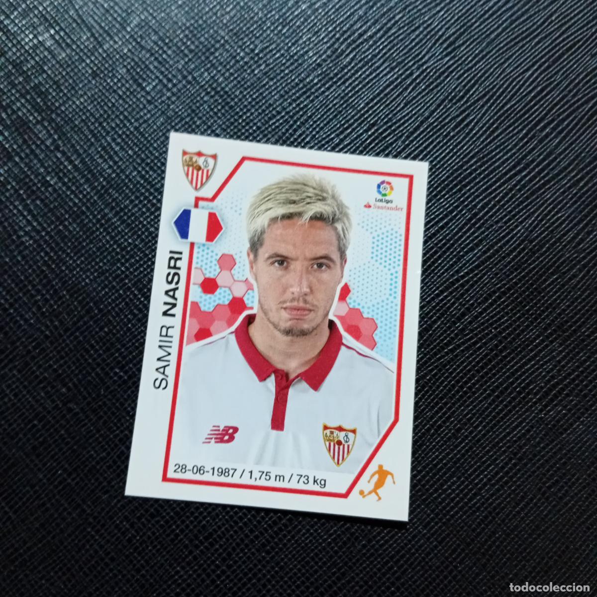 Cromos de Futebol: 123 NASRI SEVILLA PANINI 2016 2017 CROMO 16 17 FUTBOL LIGA - SIN PEGAR - A215 PG12