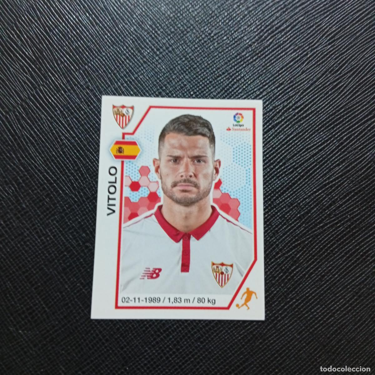 Cromos de f&uacute;tbol: 124 VITOLO SEVILLA PANINI 2016 2017 CROMO 16 17 FUTBOL LIGA - SIN PEGAR - A215 PG12