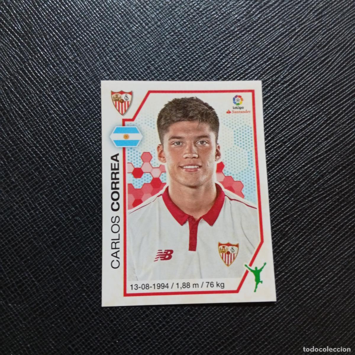 Cromos de f&uacute;tbol: 126 CORREA SEVILLA PANINI 2016 2017 CROMO 16 17 FUTBOL LIGA - SIN PEGAR - A215 PG12