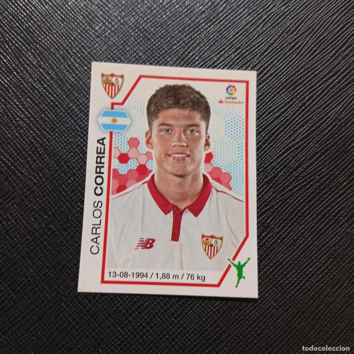 Cromos de f&uacute;tbol: 126 CORREA SEVILLA PANINI 2016 2017 CROMO 16 17 FUTBOL LIGA - SIN PEGAR - A215 PG12