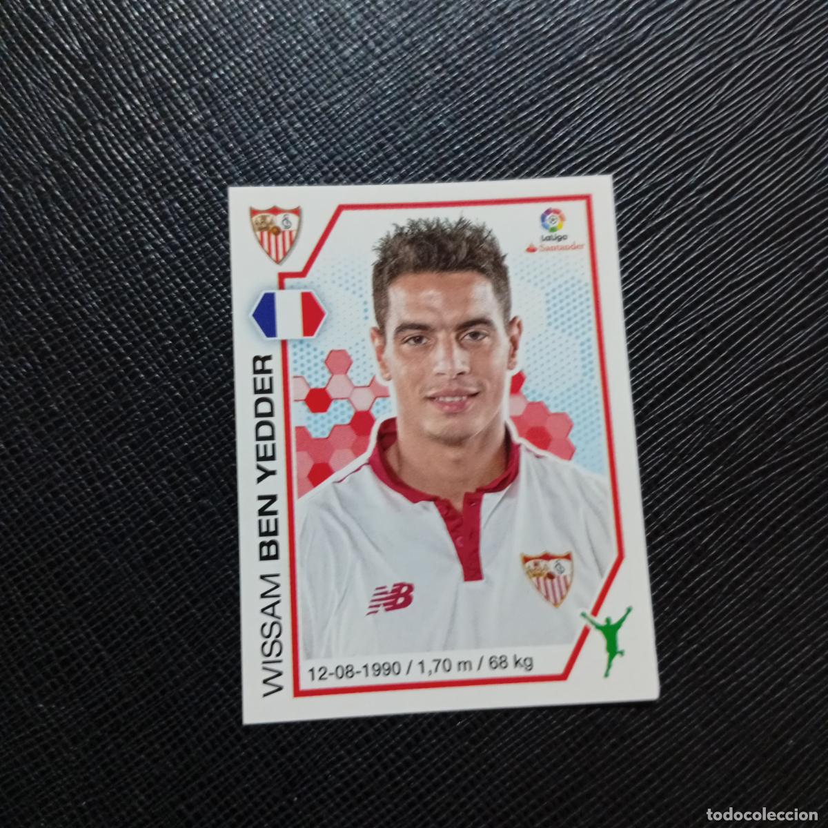 Cromos de f&uacute;tbol: 128 BEN YEDDER SEVILLA PANINI 2016 2017 CROMO 16 17 FUTBOL LIGA - SIN PEGAR - A215 PG12