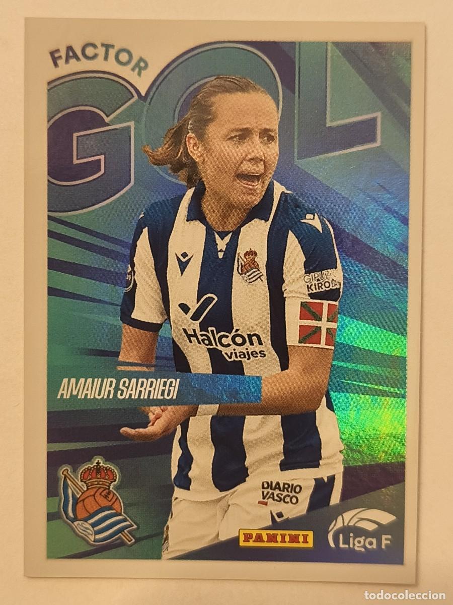 Cromos de f&uacute;tbol: #355 AMAIUR SARRIEGI LIGA F 2024/2025 PANINI