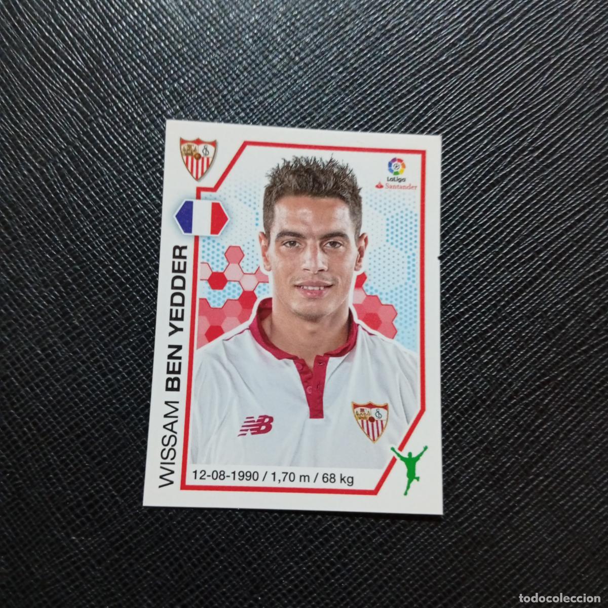 Cromos de f&uacute;tbol: 128 BEN YEDDER SEVILLA PANINI 2016 2017 CROMO 16 17 FUTBOL LIGA - SIN PEGAR - A215 PG11