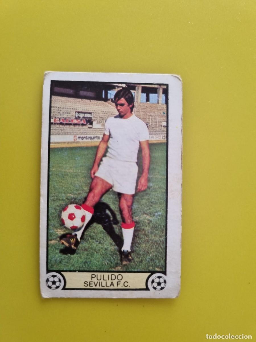 Cromos de f&uacute;tbol: CROMO FUTBOL LIGA ESTE 79 80 1979 1980 NUNCA PEGADO SIN PEGAR PULIDO SEVILLA CF AR926