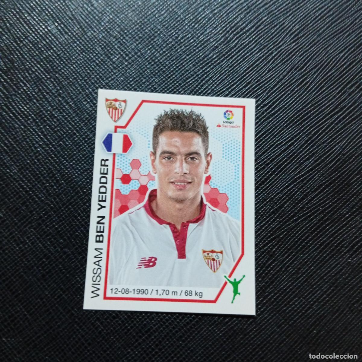 Cromos de f&uacute;tbol: 128 BEN YEDDER SEVILLA PANINI 2016 2017 CROMO 16 17 FUTBOL LIGA - SIN PEGAR - A215 PG11 B