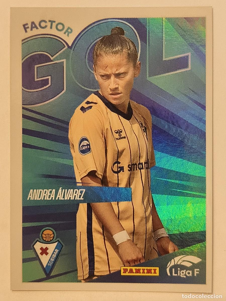 Cromos de f&uacute;tbol: #356 ANDREA ALVAREZ LIGA F 2024/2025 PANINI