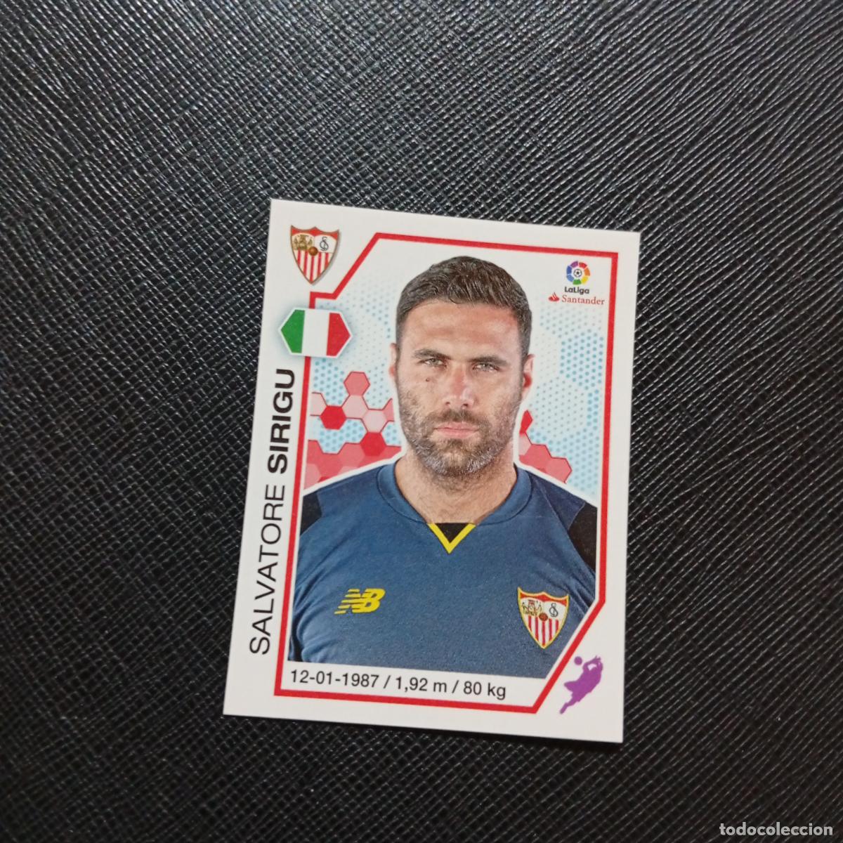 Cromos de f&uacute;tbol: 130 SIRIGU SEVILLA PANINI 2016 2017 CROMO 16 17 FUTBOL LIGA - SIN PEGAR - A215 PG13