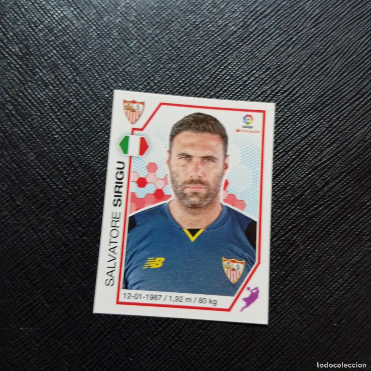 Cromos de f&uacute;tbol: 130 SIRIGU SEVILLA PANINI 2016 2017 CROMO 16 17 FUTBOL LIGA - SIN PEGAR - A215 PG13