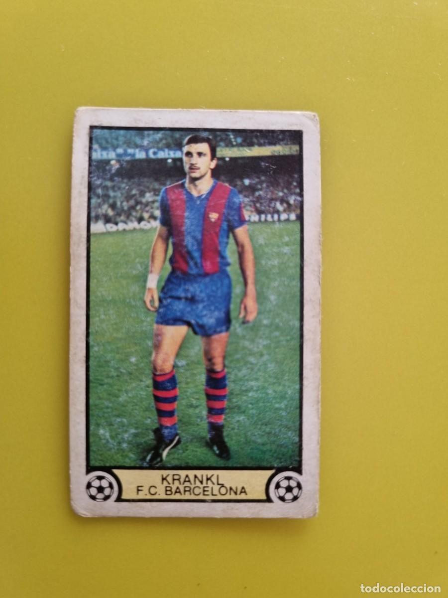 Cromos de f&uacute;tbol: CROMO FUTBOL LIGA ESTE 79 80 1979 1980 NUNCA PEGADO SIN PEGAR KRANKL FC BARCELONA AR926