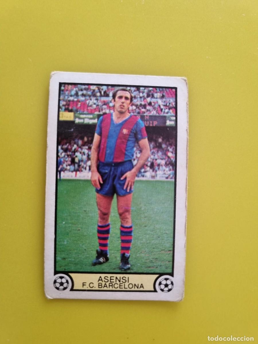 Cromos de f&uacute;tbol: CROMO FUTBOL LIGA ESTE 79 80 1979 1980 NUNCA PEGADO SIN PEGAR ASENSI FC BARCELONA AR926