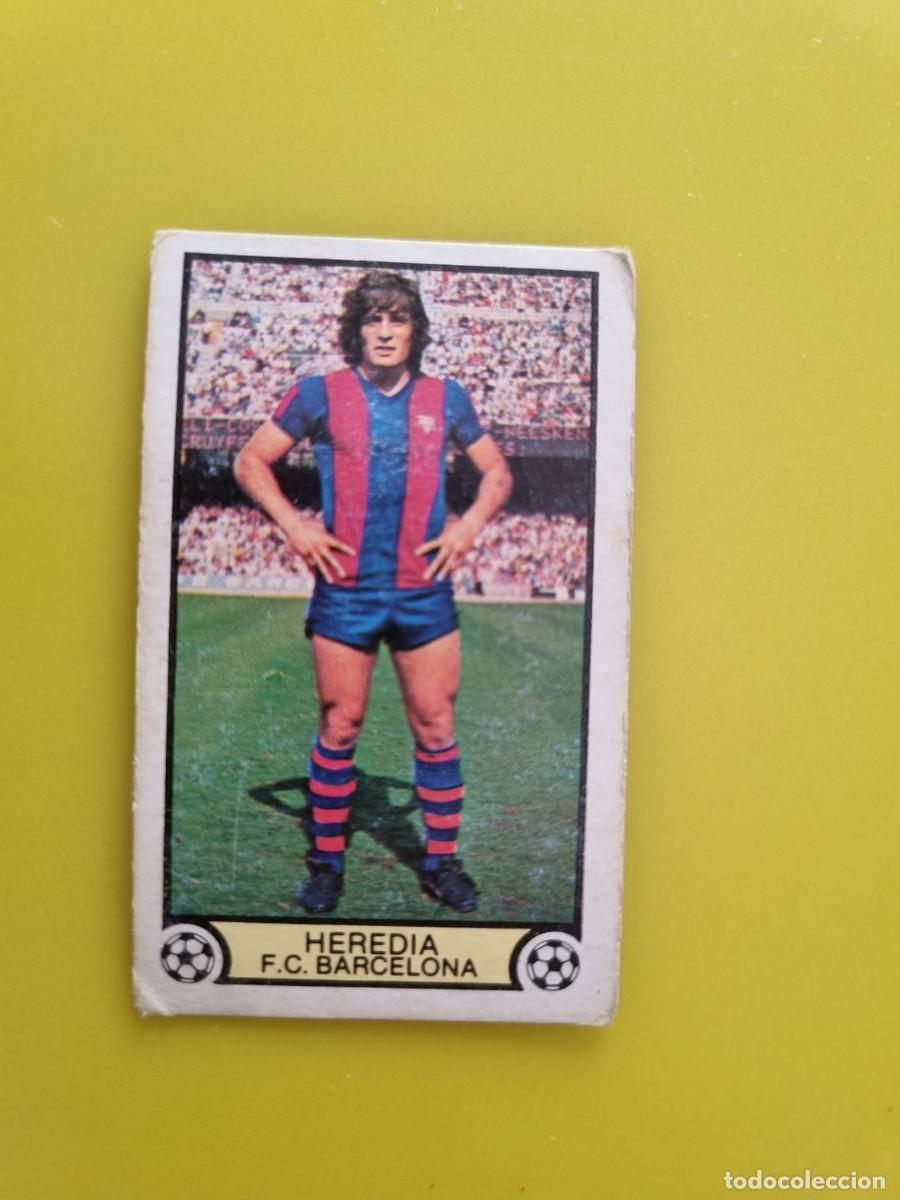 Cromos de f&uacute;tbol: CROMO FUTBOL LIGA ESTE 79 80 1979 1980 NUNCA PEGADO SIN PEGAR HEREDIA FC BARCELONA AR926
