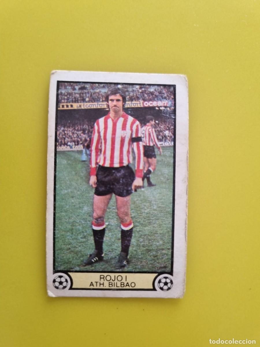 Cromos de f&uacute;tbol: CROMO FUTBOL LIGA ESTE 79 80 1979 1980 NUNCA PEGADO SIN PEGAR ROJO I ATH BILBAO AR926