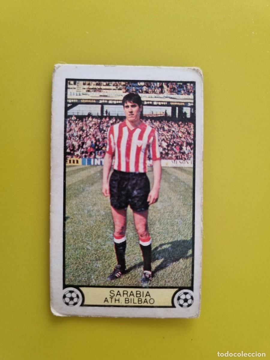 Cromos de f&uacute;tbol: CROMO FUTBOL LIGA ESTE 79 80 1979 1980 NUNCA PEGADO SIN PEGAR SARABIA ATH BILBAO AR926