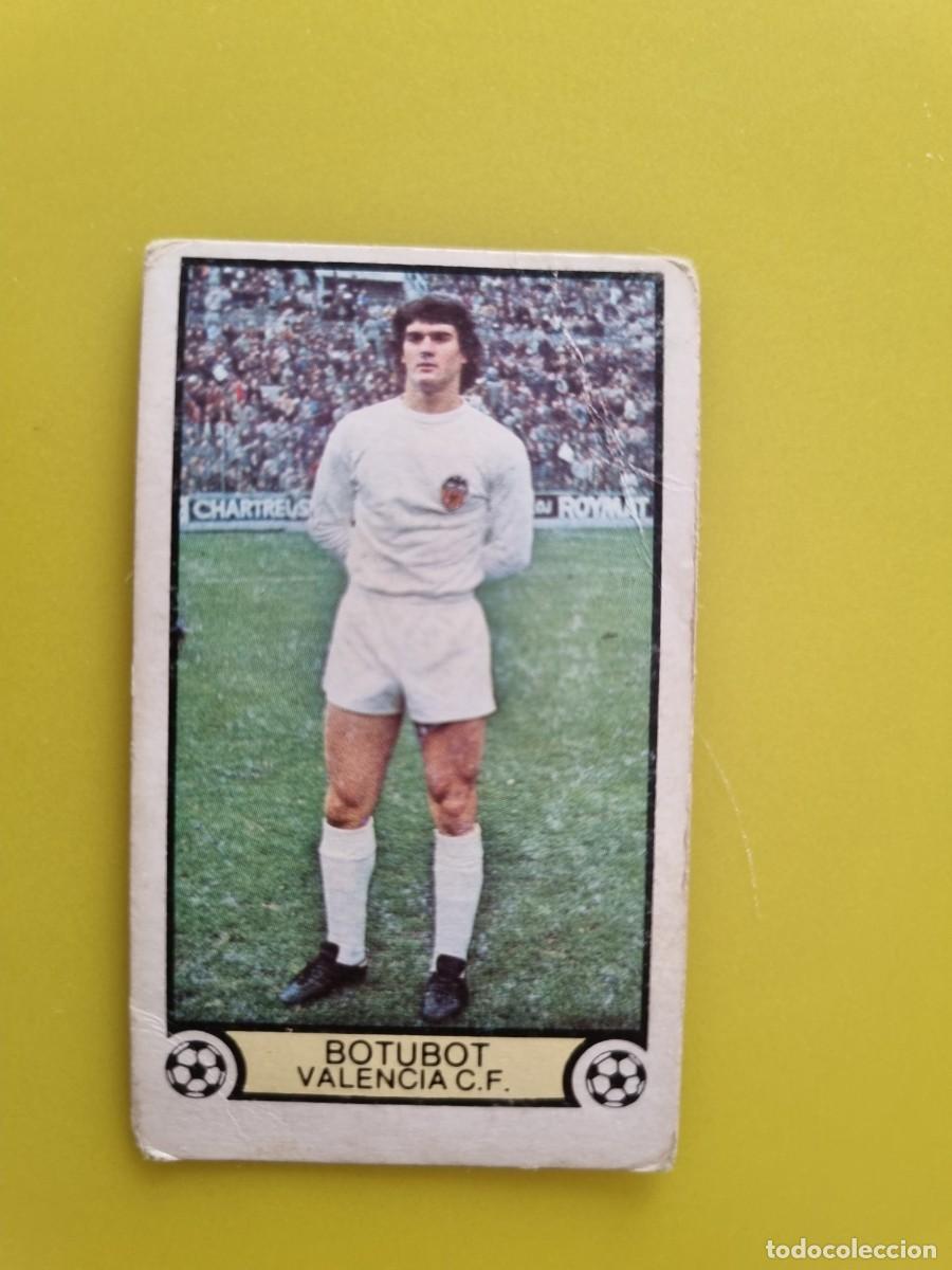 Cromos de f&uacute;tbol: CROMO FUTBOL LIGA ESTE 79 80 1979 1980 NUNCA PEGADO SIN PEGAR BOTUBOT VALENCIA CF AR926