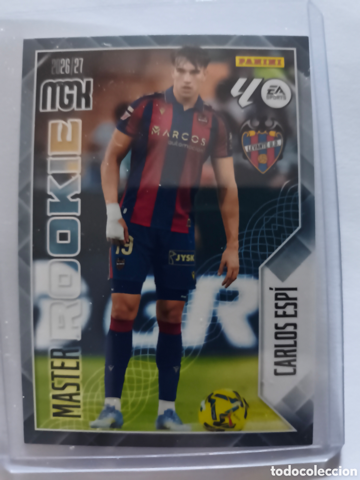 Cromos de f&uacute;tbol: MGK 26-27 CARLOS ESPI. VALENCIA
