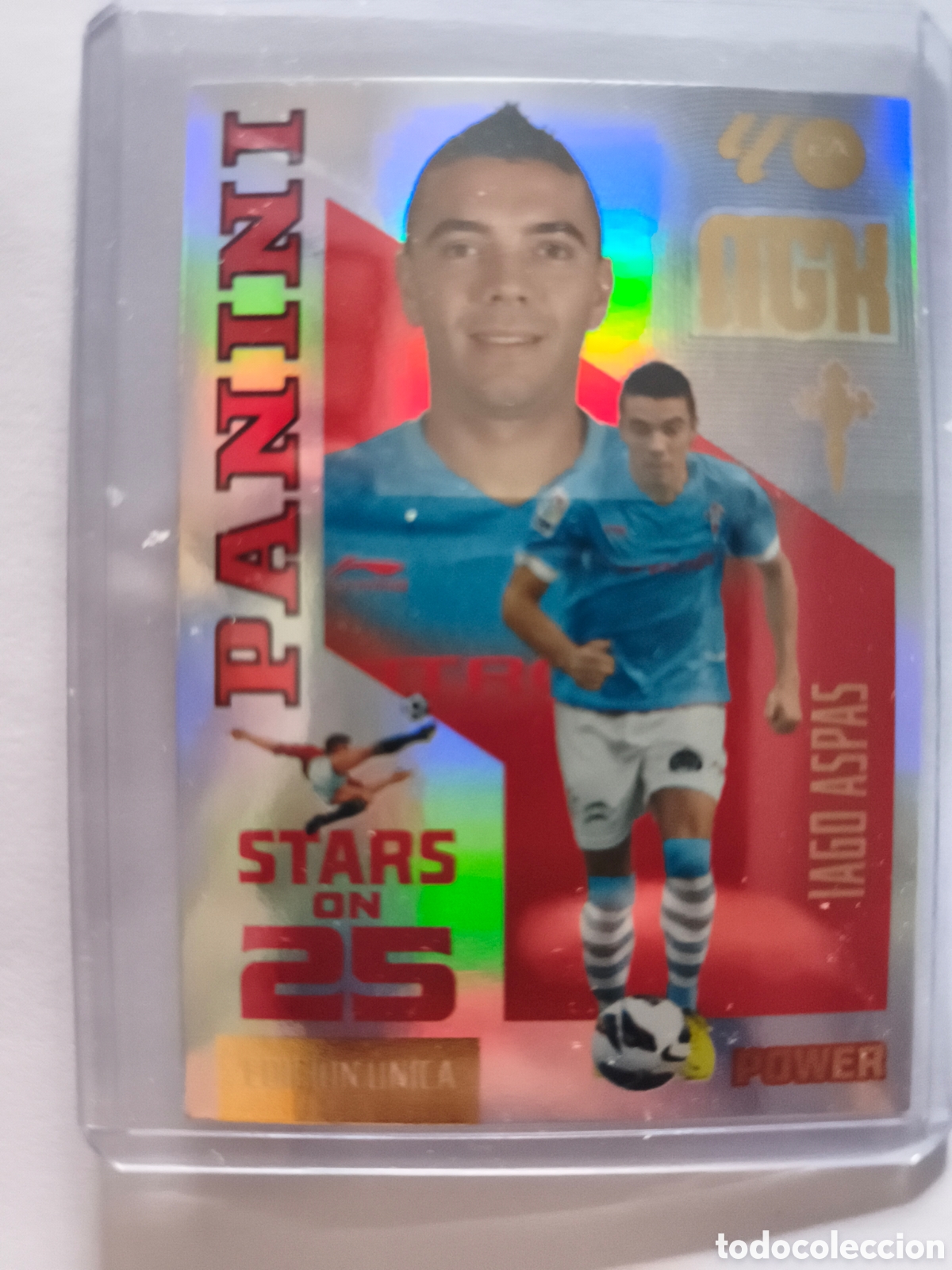Cromos de f&uacute;tbol: MGK 26-27 IAGO ASPAS