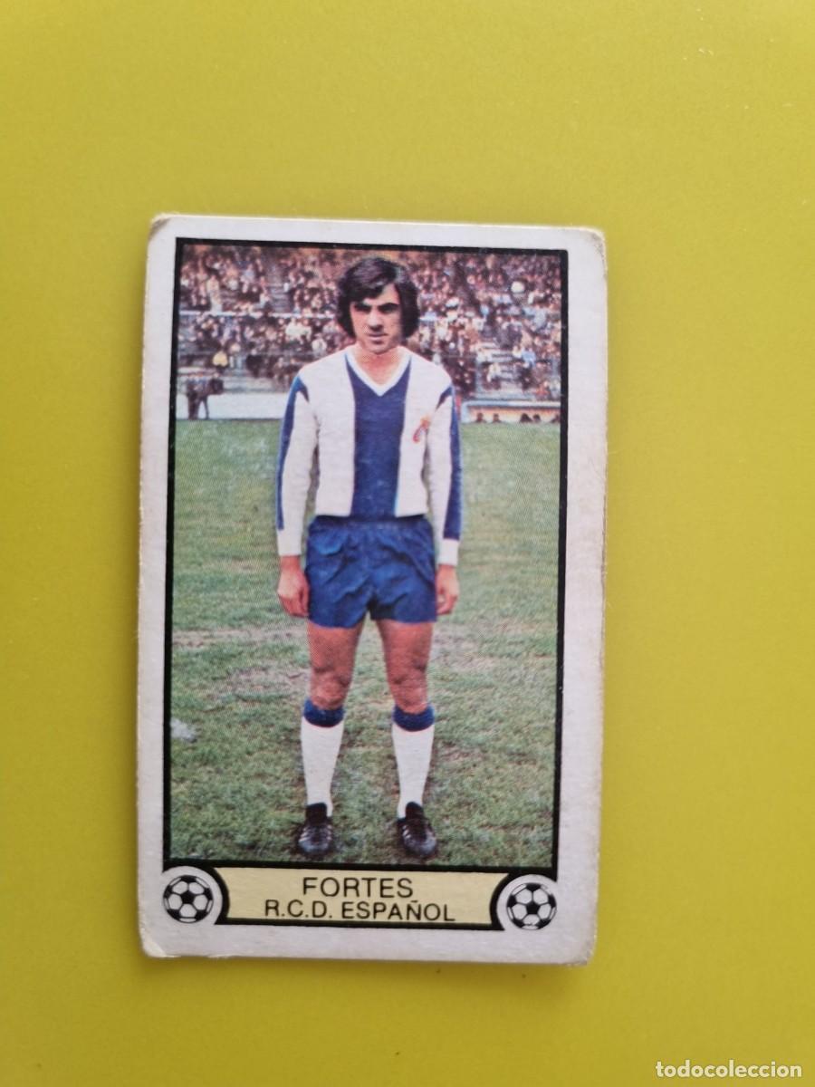 Cromos de f&uacute;tbol: CROMO FUTBOL LIGA ESTE 79 80 1979 1980 NUNCA PEGADO SIN PEGAR FORTES RCD ESPA&Ntilde;OL AR926