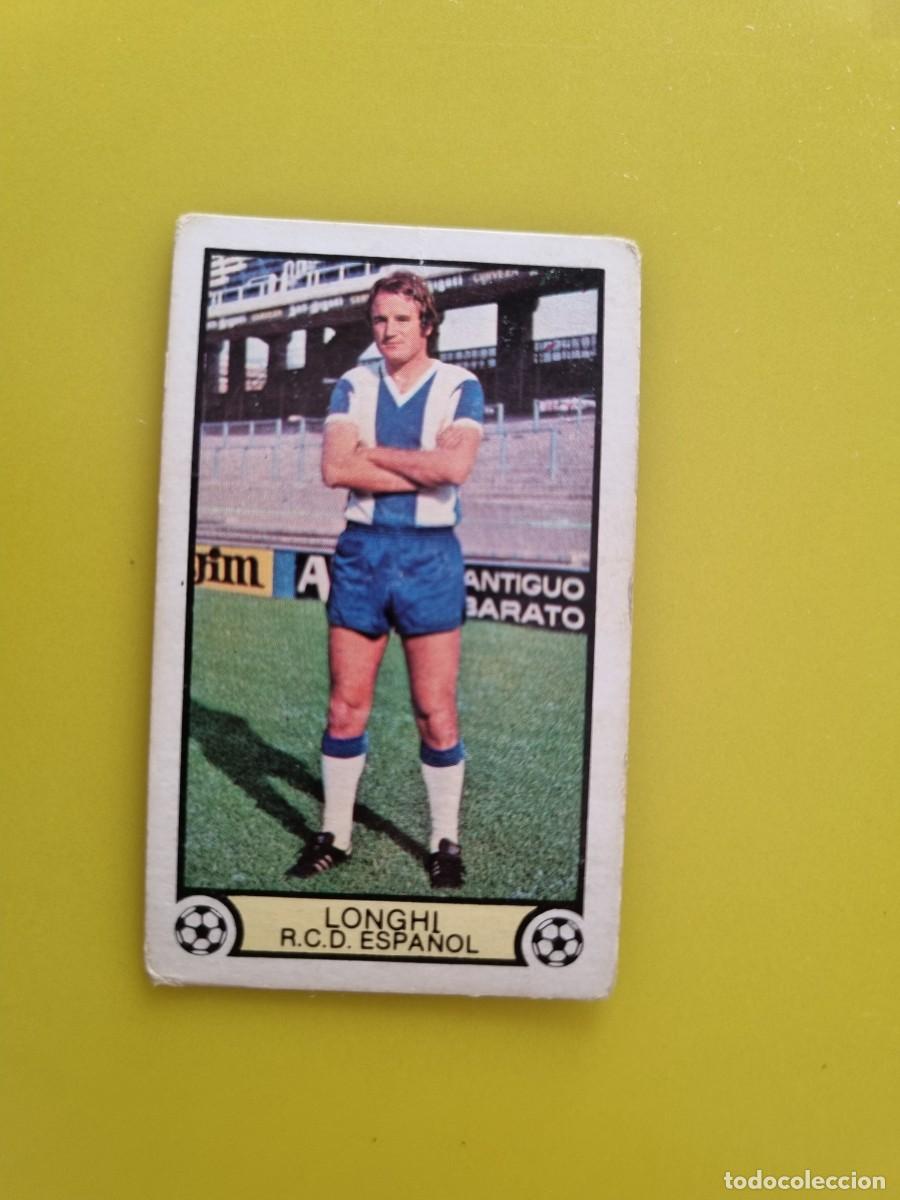 Cromos de f&uacute;tbol: CROMO FUTBOL LIGA ESTE 79 80 1979 1980 NUNCA PEGADO SIN PEGAR LONGHI RCD ESPA&Ntilde;OL AR926
