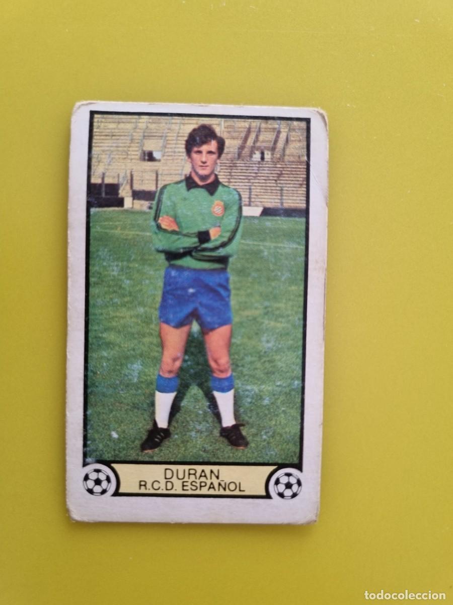 Cromos de f&uacute;tbol: CROMO FUTBOL LIGA ESTE 79 80 1979 1980 NUNCA PEGADO SIN PEGAR DURAN RCD ESPA&Ntilde;OL AR926