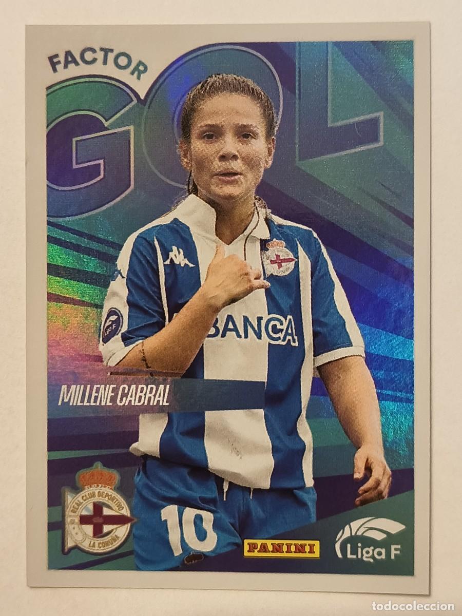 Cromos de f&uacute;tbol: #366 MILLENE CABRAL LIGA F 2024/2025 PANINI