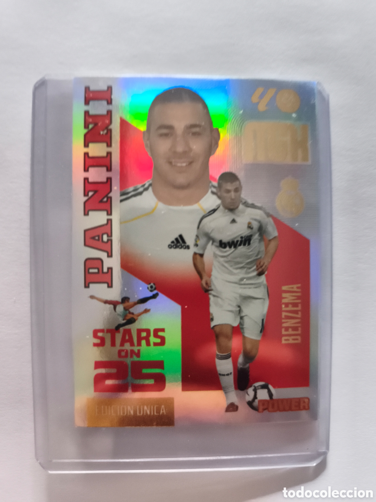 Cromos de f&uacute;tbol: MGK 25-26 STARS ON 25 BENZEMA