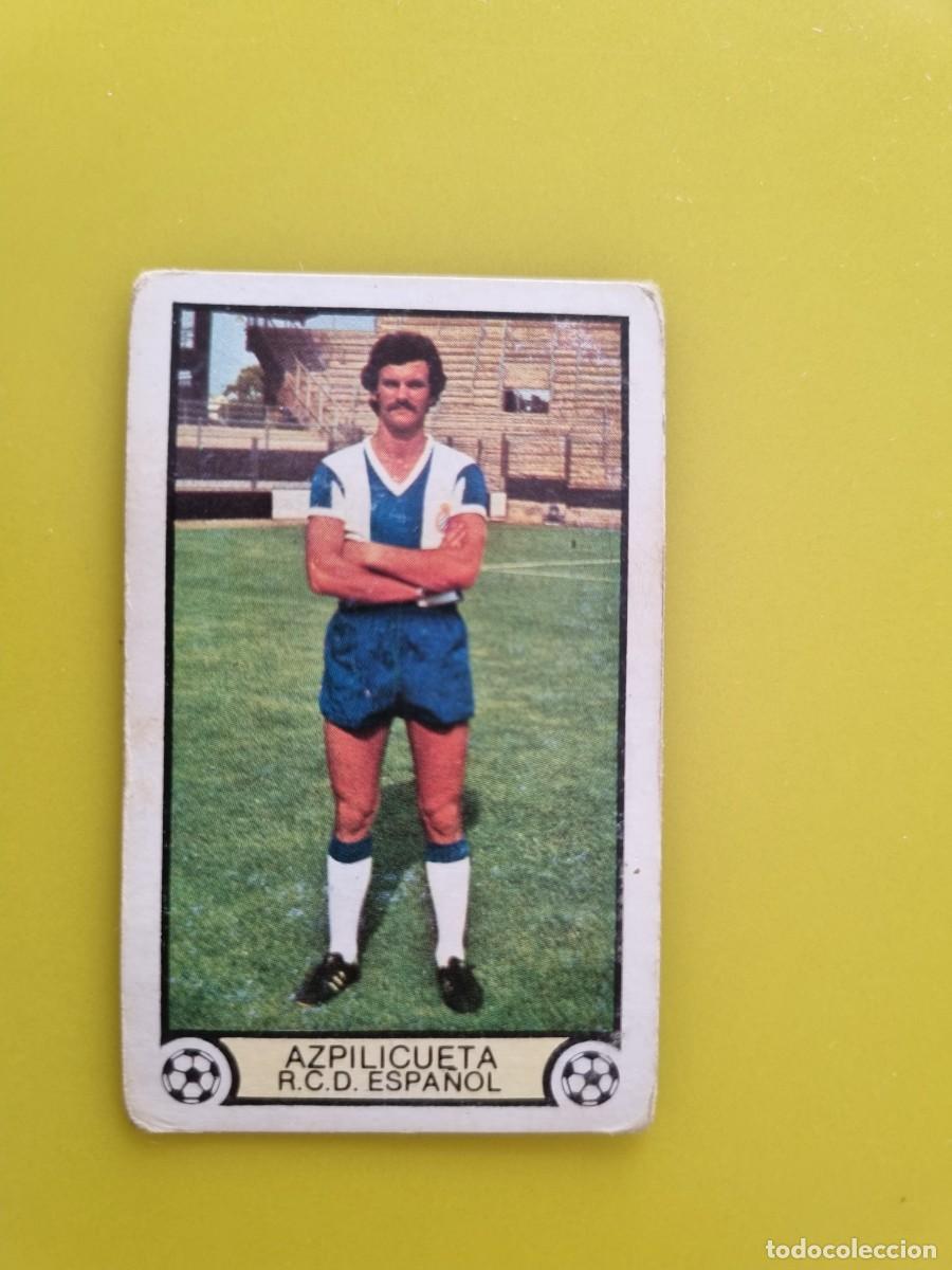 Cromos de f&uacute;tbol: CROMO FUTBOL LIGA ESTE 79 80 1979 1980 NUNCA PEGADO SIN PEGAR AZPILICUETA RCD ESPA&Ntilde;OL AR926