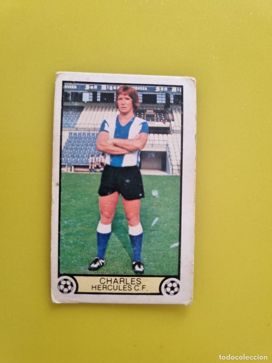 Cromos de f&uacute;tbol: CROMO FUTBOL LIGA ESTE 79 80 1979 1980 NUNCA PEGADO SIN PEGAR CHARLES HERCULES CF AR926
