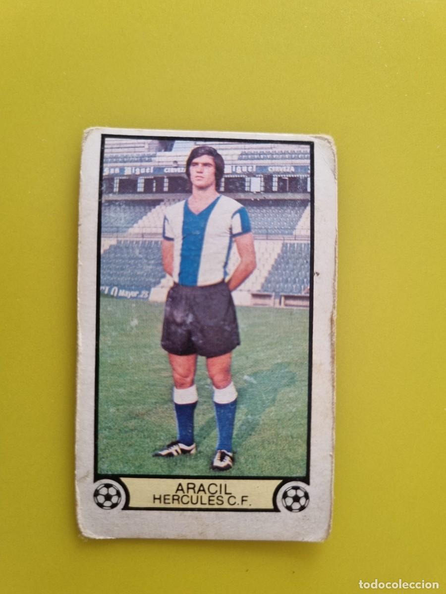 Cromos de f&uacute;tbol: CROMO FUTBOL LIGA ESTE 79 80 1979 1980 NUNCA PEGADO SIN PEGAR ARACIL HERCULES CF AR926