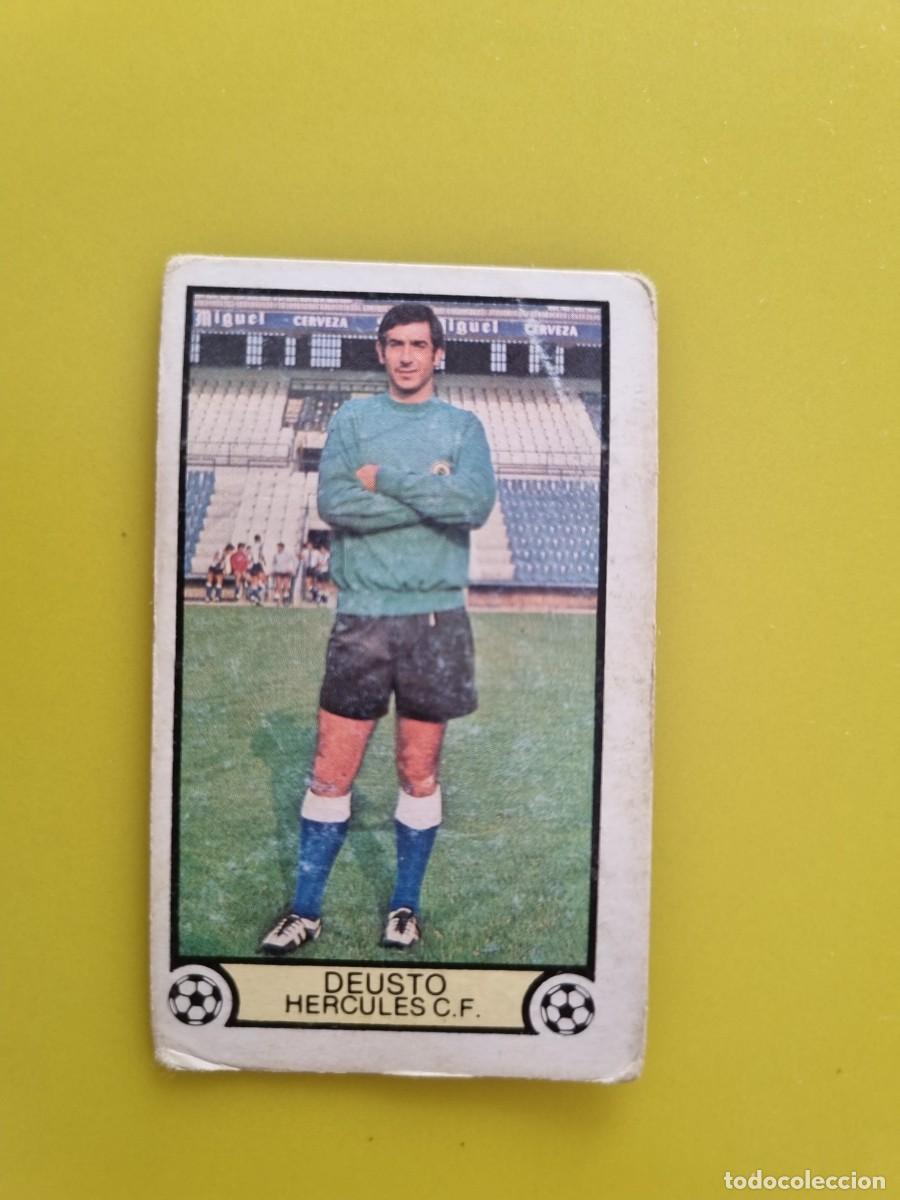 Cromos de f&uacute;tbol: CROMO FUTBOL LIGA ESTE 79 80 1979 1980 NUNCA PEGADO SIN PEGAR DEUSTO HERCULES CF AR926