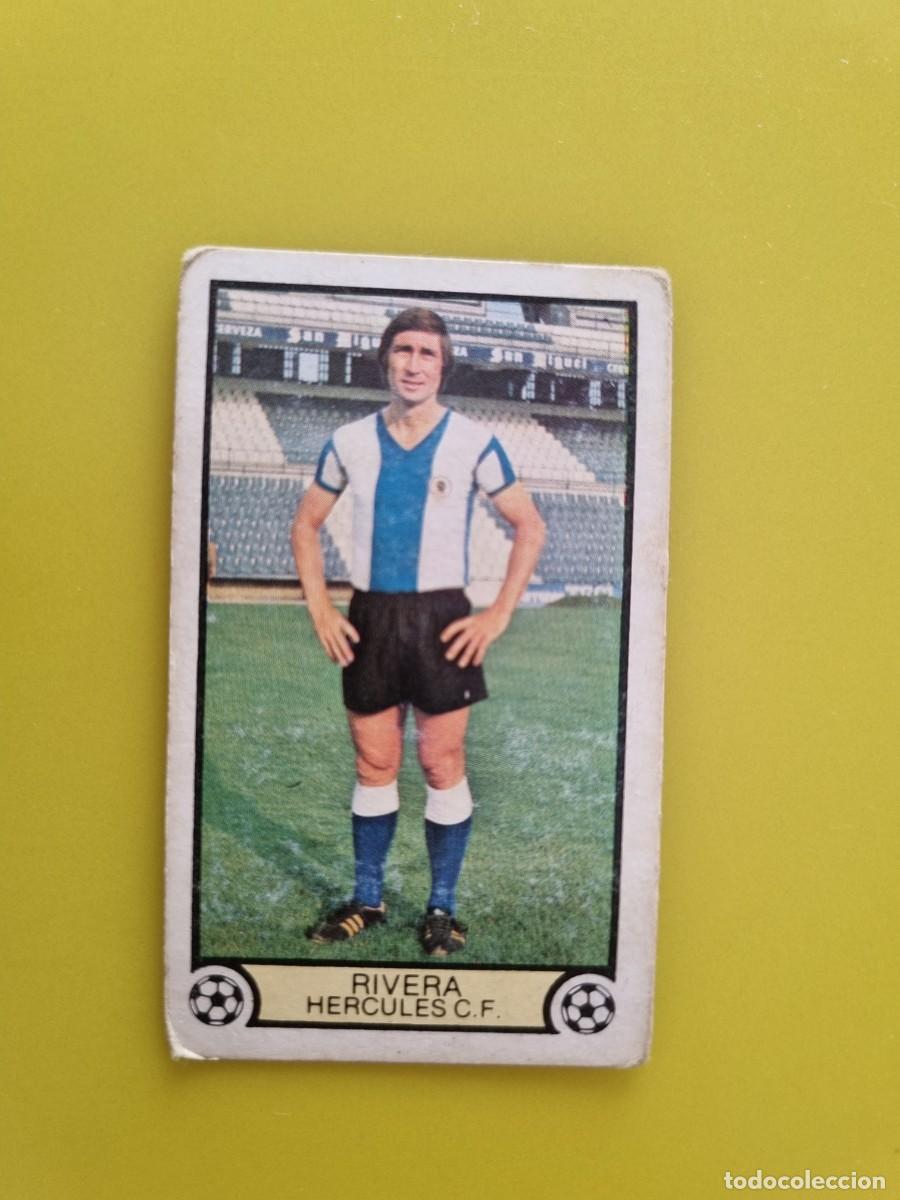 Cromos de f&uacute;tbol: CROMO FUTBOL LIGA ESTE 79 80 1979 1980 NUNCA PEGADO SIN PEGAR RIVERA HERCULES CF AR926