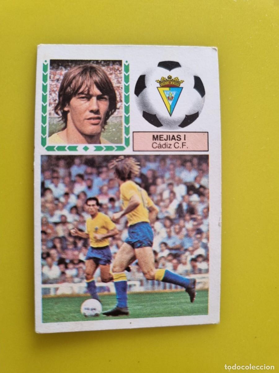 Cromos de f&uacute;tbol: CROMO FUTBOL LIGA ESTE 83 84 1983 1984 NUNCA PEGADO SIN PEGAR MEJIAS I CADIZ CF AR926