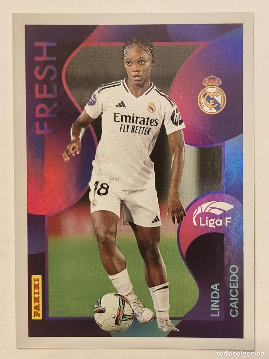 Fu&szlig;ball-Sticker: #377 LINDA CAICEDO LIGA F 2024/2025 PANINI