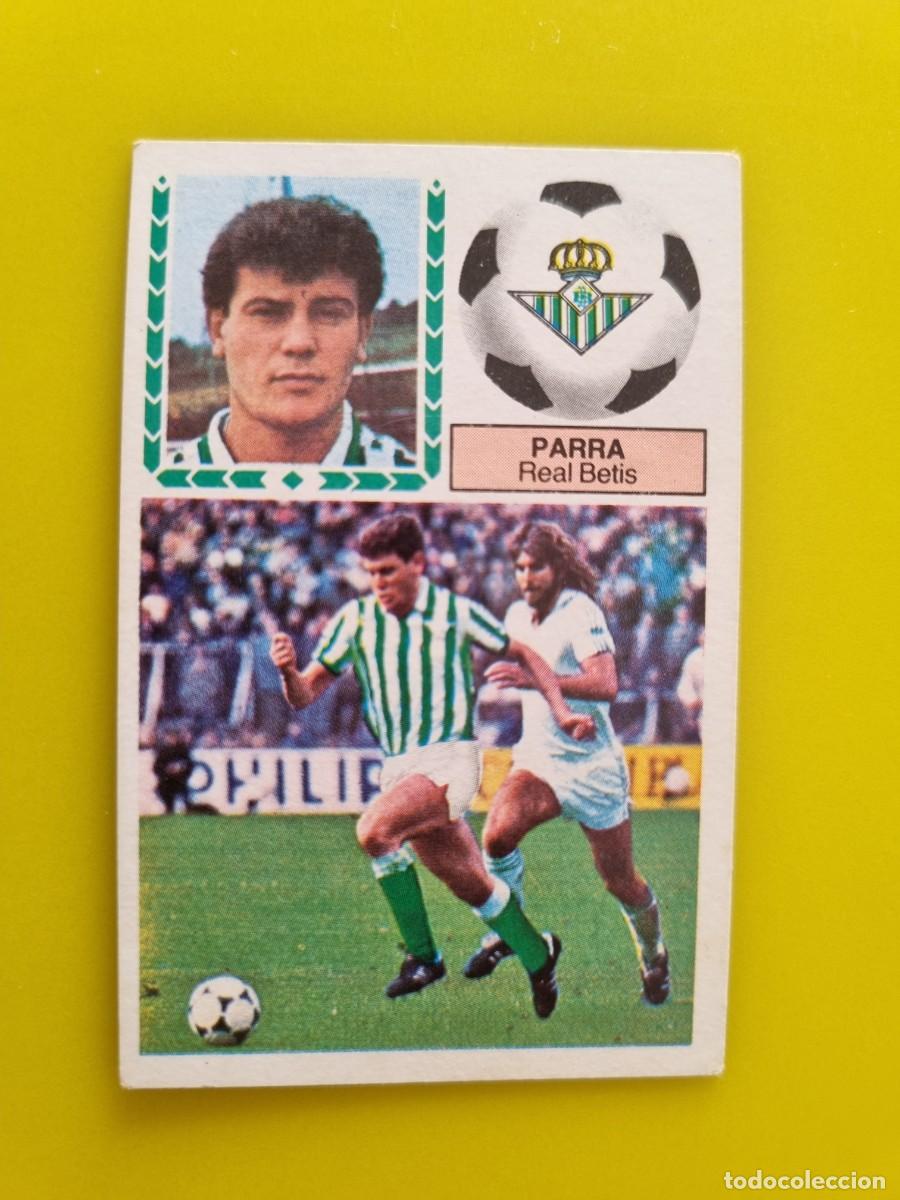 Cromos de f&uacute;tbol: CROMO FUTBOL LIGA ESTE 83 84 1983 1984 NUNCA PEGADO SIN PEGAR PARRA REAL BETIS AR926