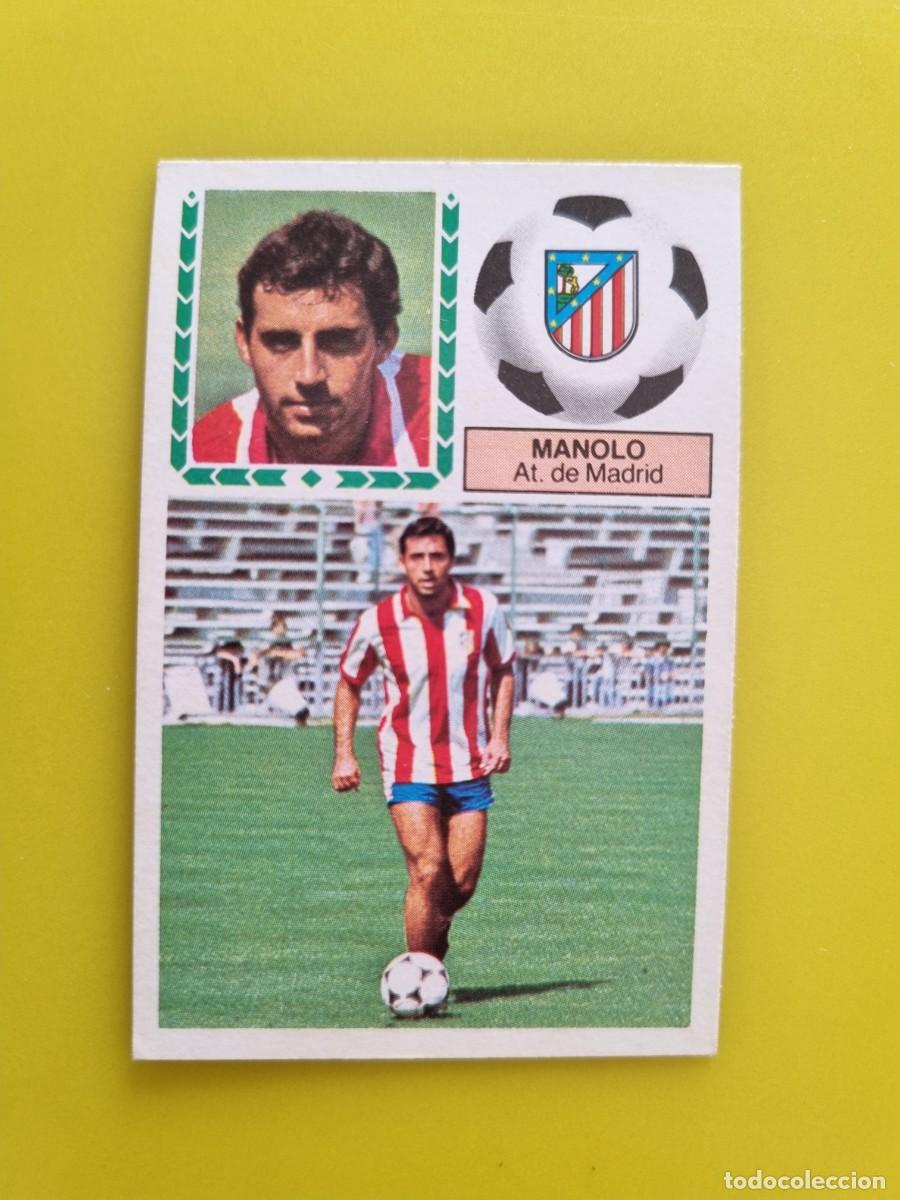 Cromos de f&uacute;tbol: CROMO FUTBOL LIGA ESTE 83 84 1983 1984 NUNCA PEGADO SIN PEGAR MANOLO AT DE MADRID AR926