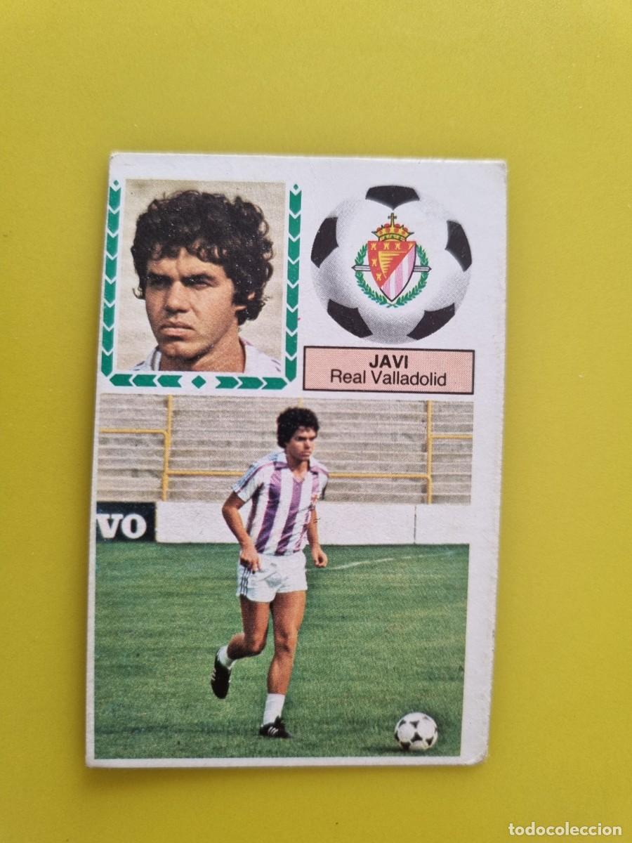 Cromos de f&uacute;tbol: CROMO FUTBOL LIGA ESTE 83 84 1983 1984 NUNCA PEGADO SIN PEGAR JAVI VALLADOLID AR926