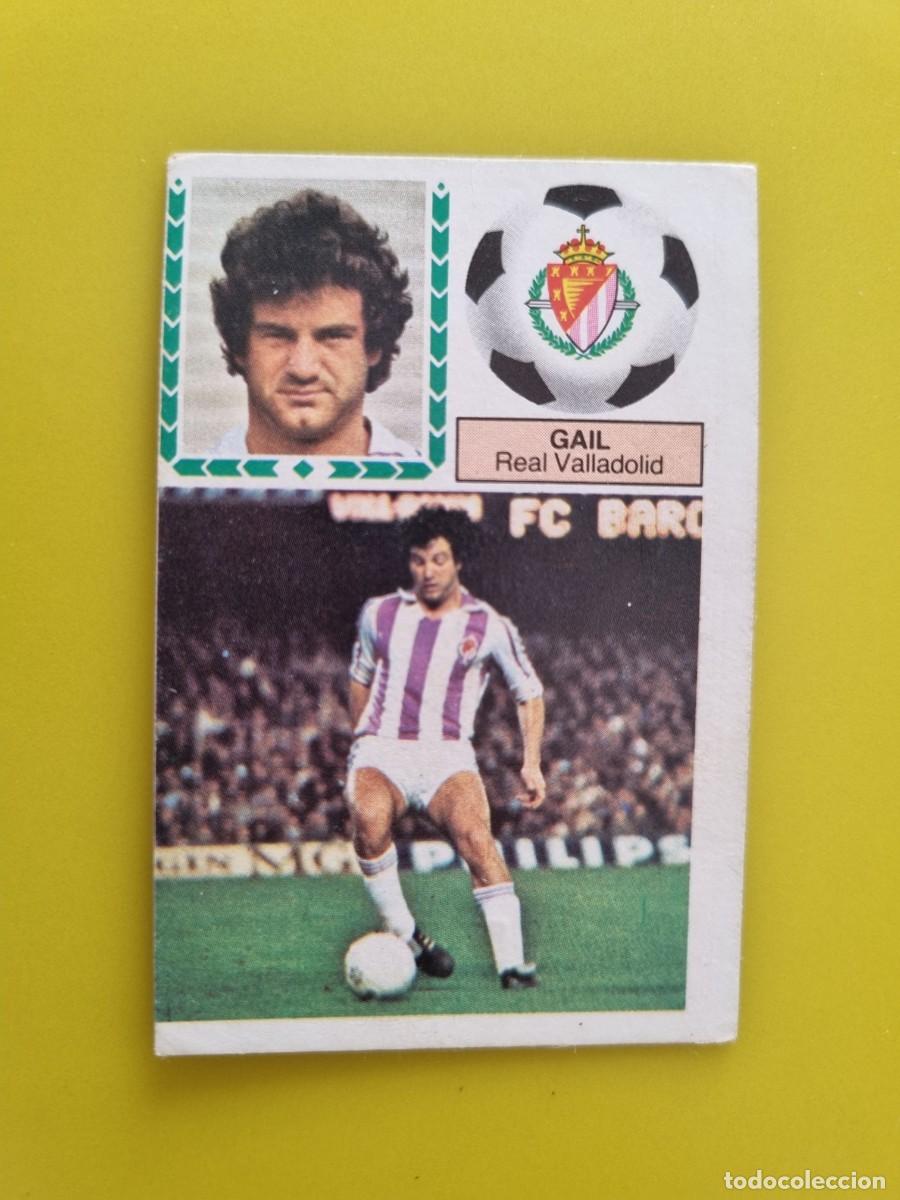 Cromos de f&uacute;tbol: CROMO FUTBOL LIGA ESTE 83 84 1983 1984 NUNCA PEGADO SIN PEGAR GAIL VALLADOLID AR926