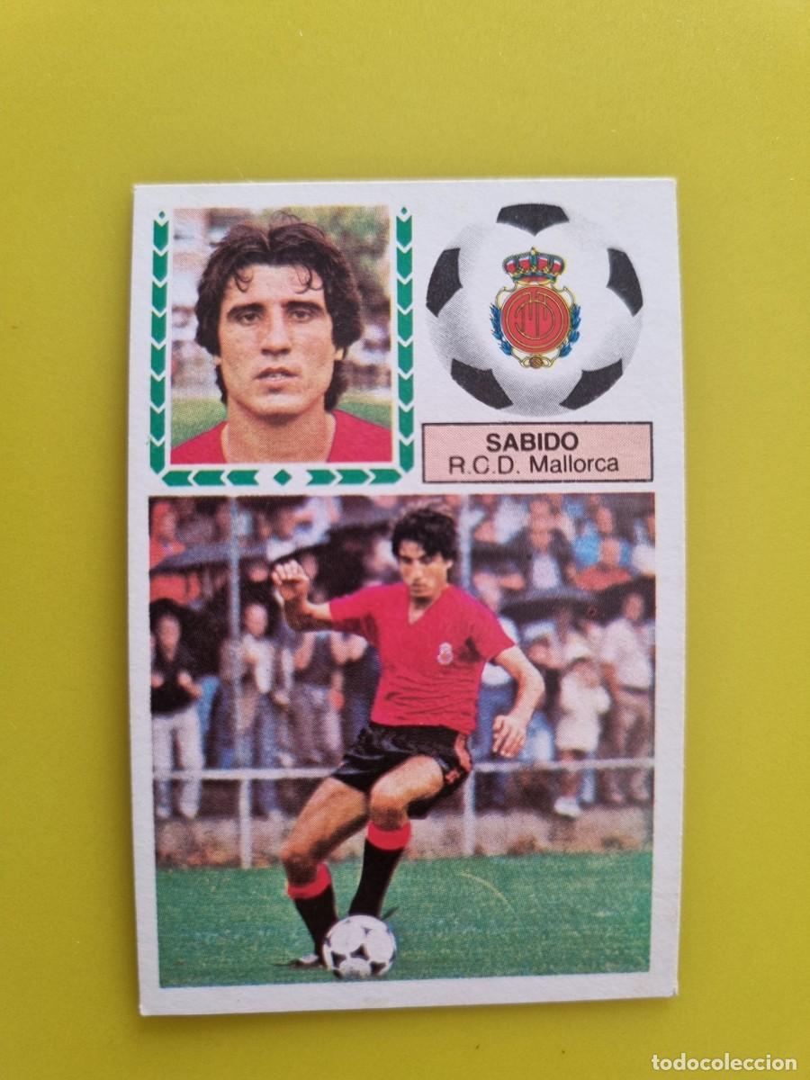 Cromos de f&uacute;tbol: CROMO FUTBOL LIGA ESTE 83 84 1983 1984 NUNCA PEGADO SIN PEGAR SABIDO RCD MALLORCA AR926