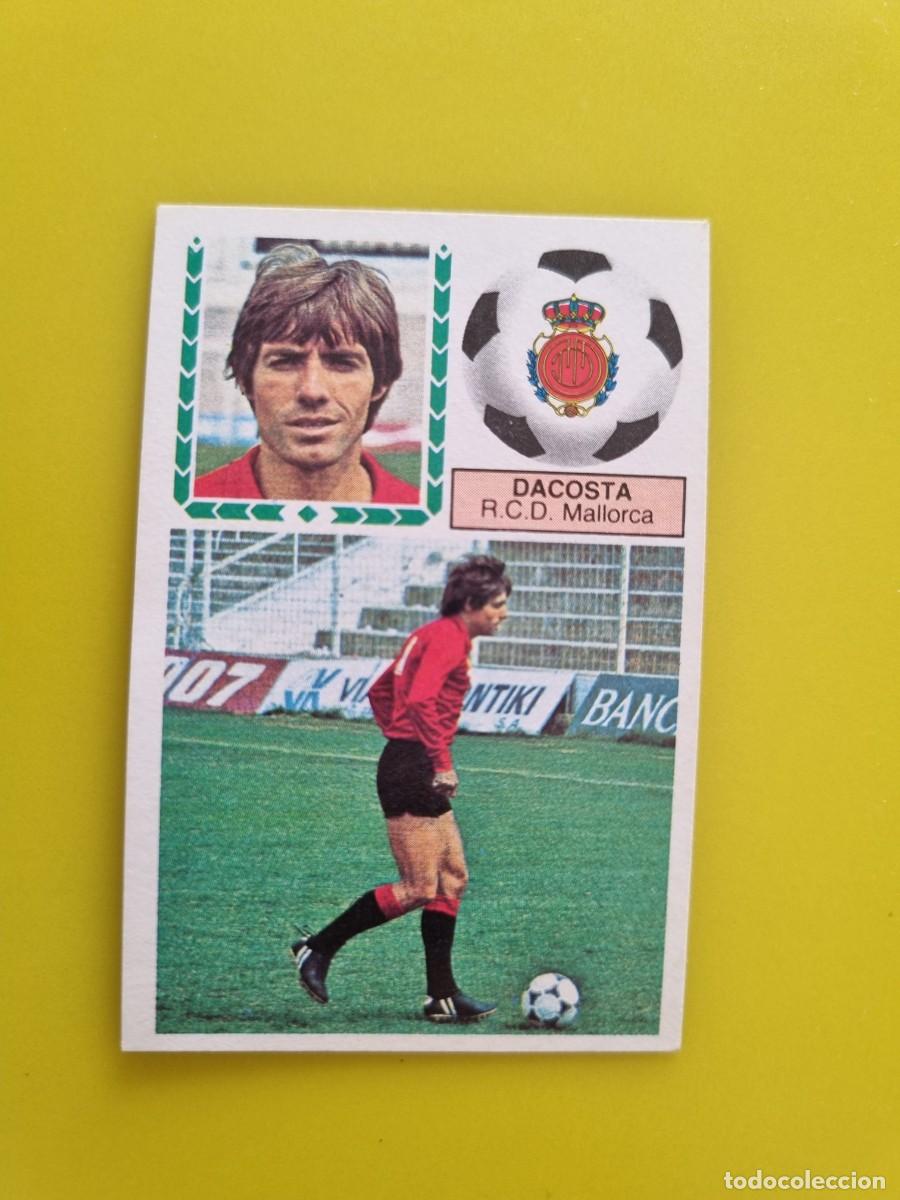 Cromos de f&uacute;tbol: CROMO FUTBOL LIGA ESTE 83 84 1983 1984 NUNCA PEGADO SIN PEGAR DACOSTA RCD MALLORCA AR926